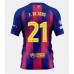 Barcelona Frenkie de Jong #21 Hjemmedrakt 2025-26 Korte ermer